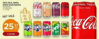 Scandinavian Park Coca-cola, fanta, sprite eller fuzetea erbjuda