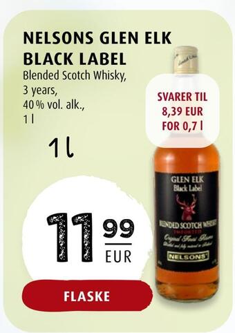 Scandinavian Park Nelsons glen elk black label erbjuda