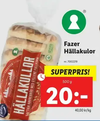 Lidl Fazer Hällakulor erbjuda