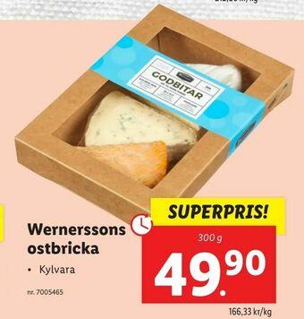 Lidl Wernerssons ostbricka erbjuda