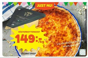 Stora Coop Västerbottensost erbjuda