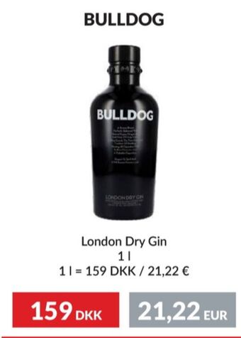 Nielsen Discount Bulldog gin erbjuda