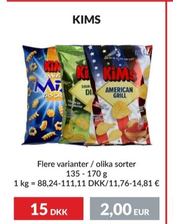 Nielsen Discount Kims chips erbjuda