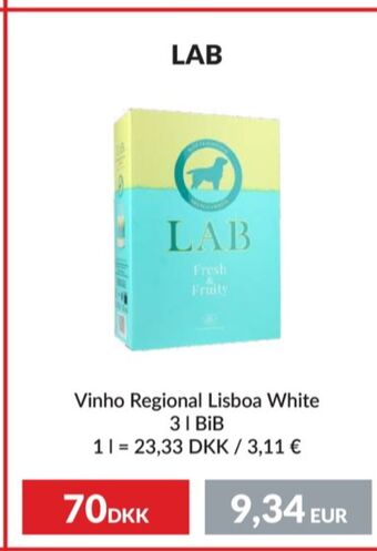 Nielsen Discount Tre kronor premium lager vit vin erbjuda