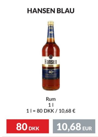 Nielsen Discount Blau rom erbjuda