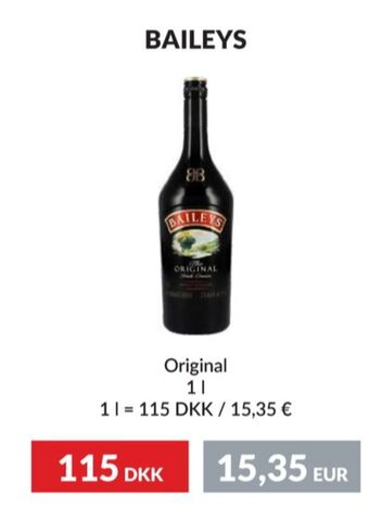 Nielsen Discount Baileys cafélikör erbjuda