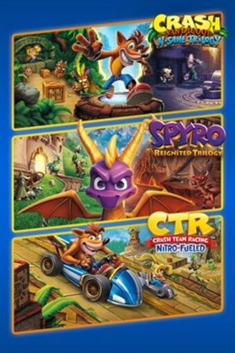 Microsoft Crash™ + spyro™ triple play bundle erbjuda