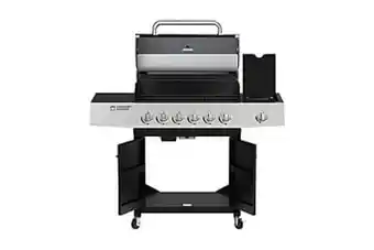 Comfort garden gasolgrill svart 6b