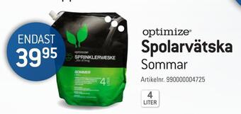 thansen Spolarvätska erbjuda