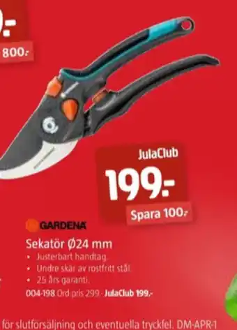 Gardena sekatör