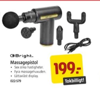 Jula Bright massageapparat erbjuda