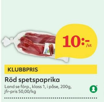 Hemköp Paprika erbjuda