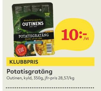 Hemköp Outinen Potatisgratäng erbjuda