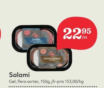 Hemköp Gøl Salami erbjuda
