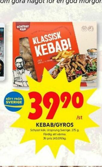 ICA Kvantum Schysst käk Färdigrätter erbjuda