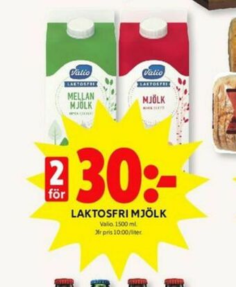ICA Kvantum Valio Mjölk erbjuda