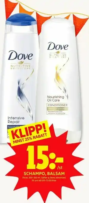 Dove Shampoo