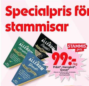 ICA Maxi Allerum Herrgård erbjuda