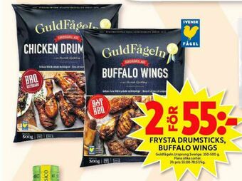 ICA Maxi Guldfågeln Kycklingvingar erbjuda