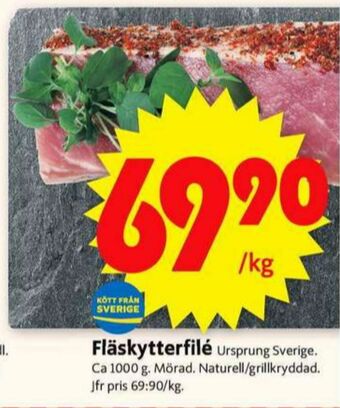 ICA Supermarket Fläskytterfilé erbjuda