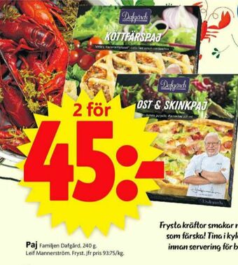 ICA Supermarket Dafgårds Matpajer erbjuda