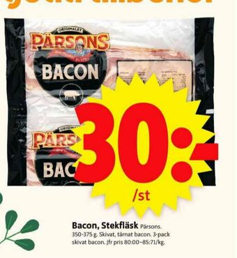 ICA Supermarket Pärsons Stekfläsk erbjuda