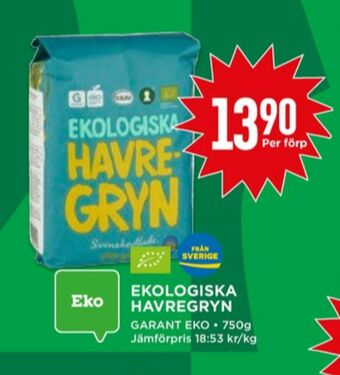 Willys Garant Havregryn erbjuda