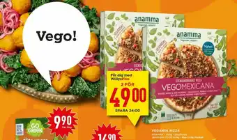Willys Anamma Gott & Grönt Pizza erbjuda