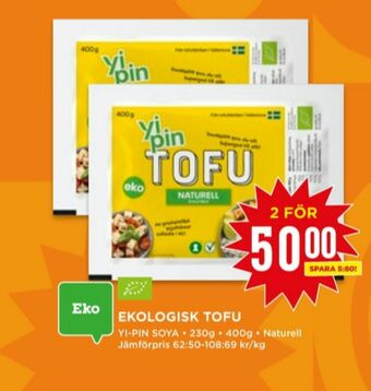Willys Yipin Tofu erbjuda