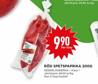 Willys Paprika erbjuda