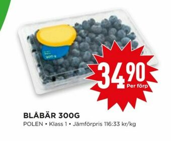 Willys Blåbär erbjuda