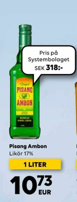Border Shop Pisang Ambon Likör erbjuda