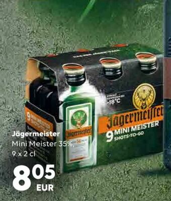 Border Shop Jägermeister Örtlikör erbjuda