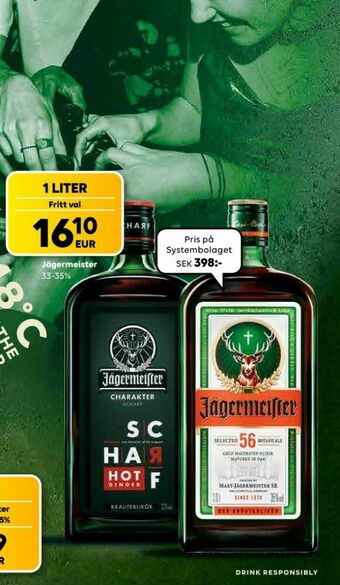 Border Shop Jägermeister Örtlikör erbjuda