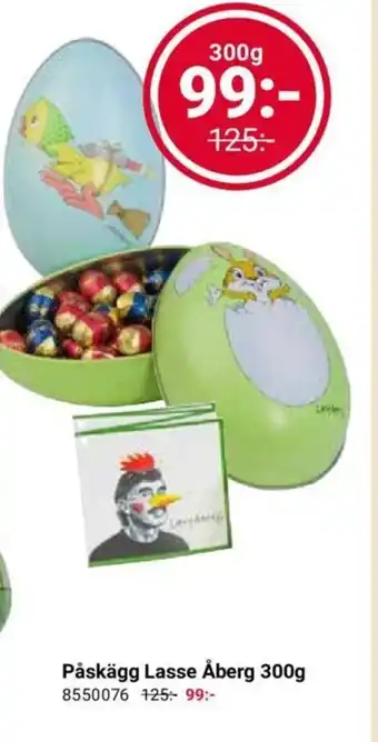 Påskägg Lasse Åberg 300g