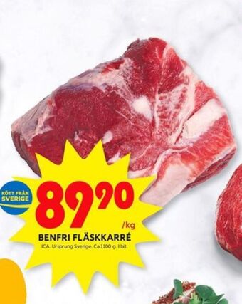 ICA Kvantum Ica karré erbjuda