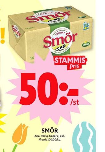 ICA Maxi Svenskt smör erbjuda