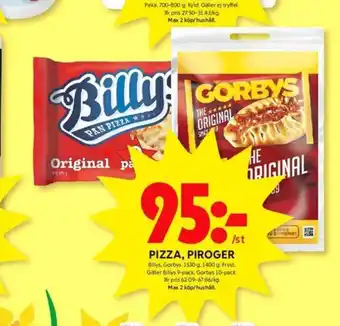 Billys pizza