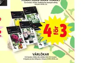 ICA Maxi Ica garden imageannons erbjuda