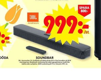 ICA Maxi Jbl soundbar erbjuda