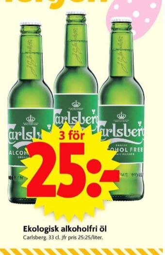 ICA Supermarket Carlsberg öl erbjuda