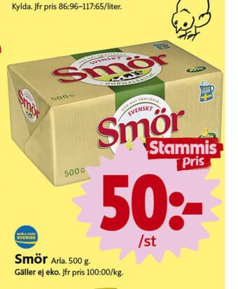 ICA Nära Svenskt smör erbjuda