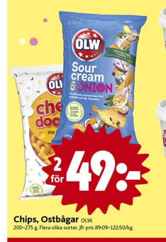 ICA Nära Olw chips erbjuda