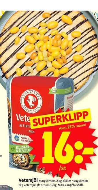 Kungsörnen vetemjöl