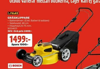Jem&Fix Gräsklippare erbjuda