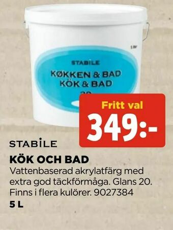Jem&Fix Kök och bad erbjuda