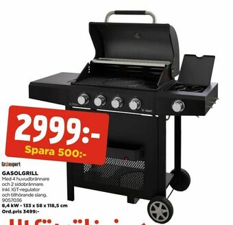 Jem&Fix Gasolgrill erbjuda