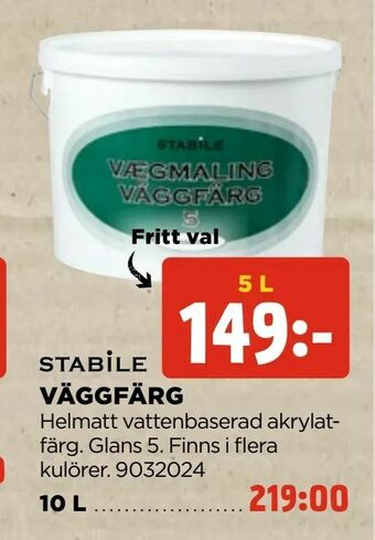 Jem&Fix Väggfärg erbjuda