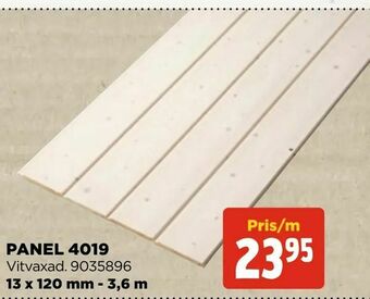 Jem&Fix Panel 4019 erbjuda