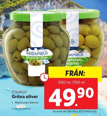 Lidl Gröna Oliver erbjuda